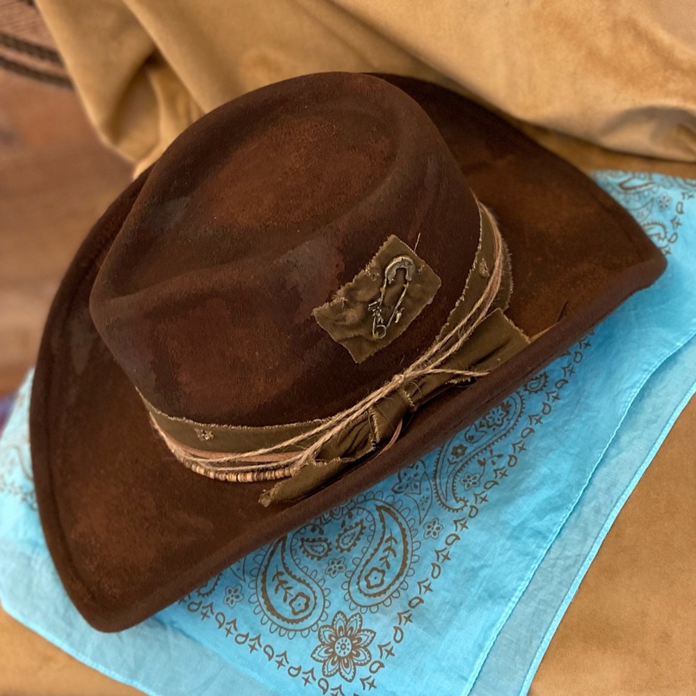 Western Rustic Cowboy Hat "The Sadie" 💠 NWT, Adjustable Fit (LAST ONE) - Picture 12 of 16